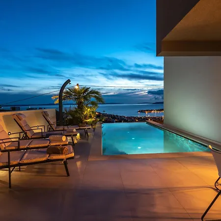 Villa Astonishing Blue Horizon W Heated Pool *